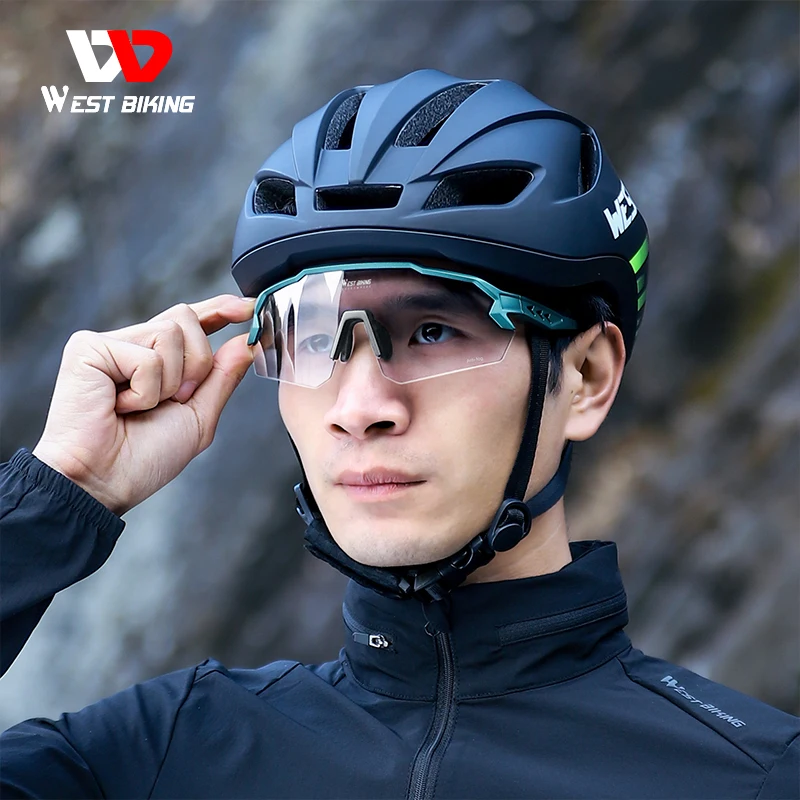 West Biking New Ultralight Anti-fog Photocromic Sunglasses Sport Sports ...