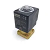 Válvula solenoide de dos vías de entrada de placa plana