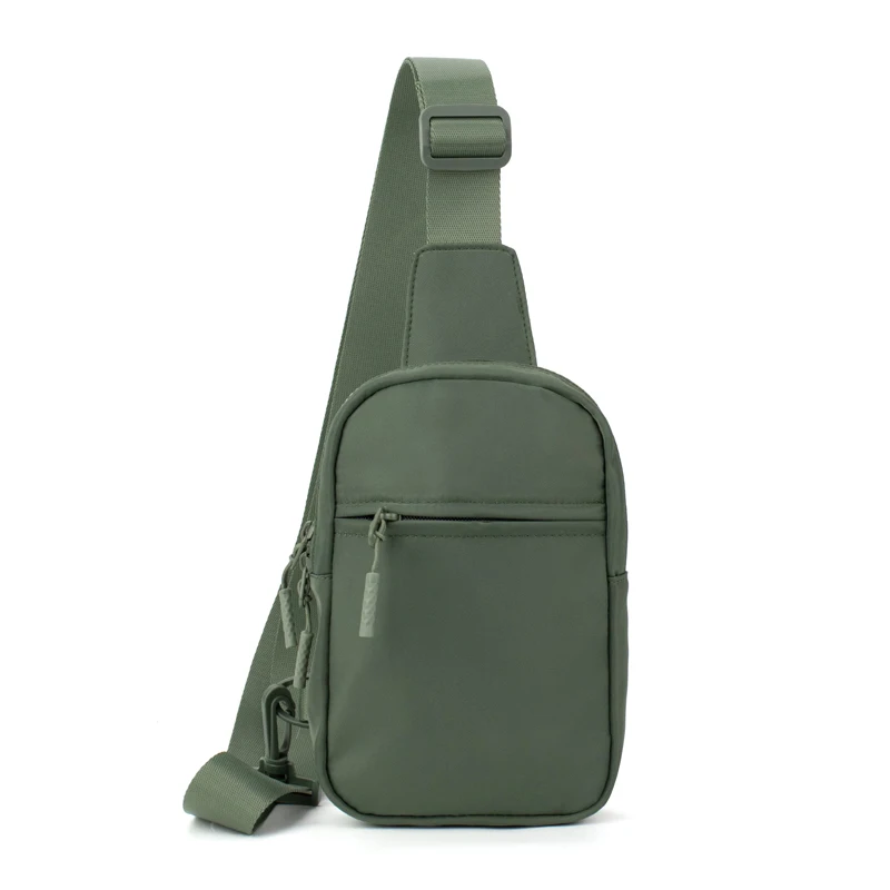 Women's Nylon Crossbody Sling Bag - Zipper Closure, OEM Women's Nylon Crossbody Sling Bag - Zipper Closure, OEM