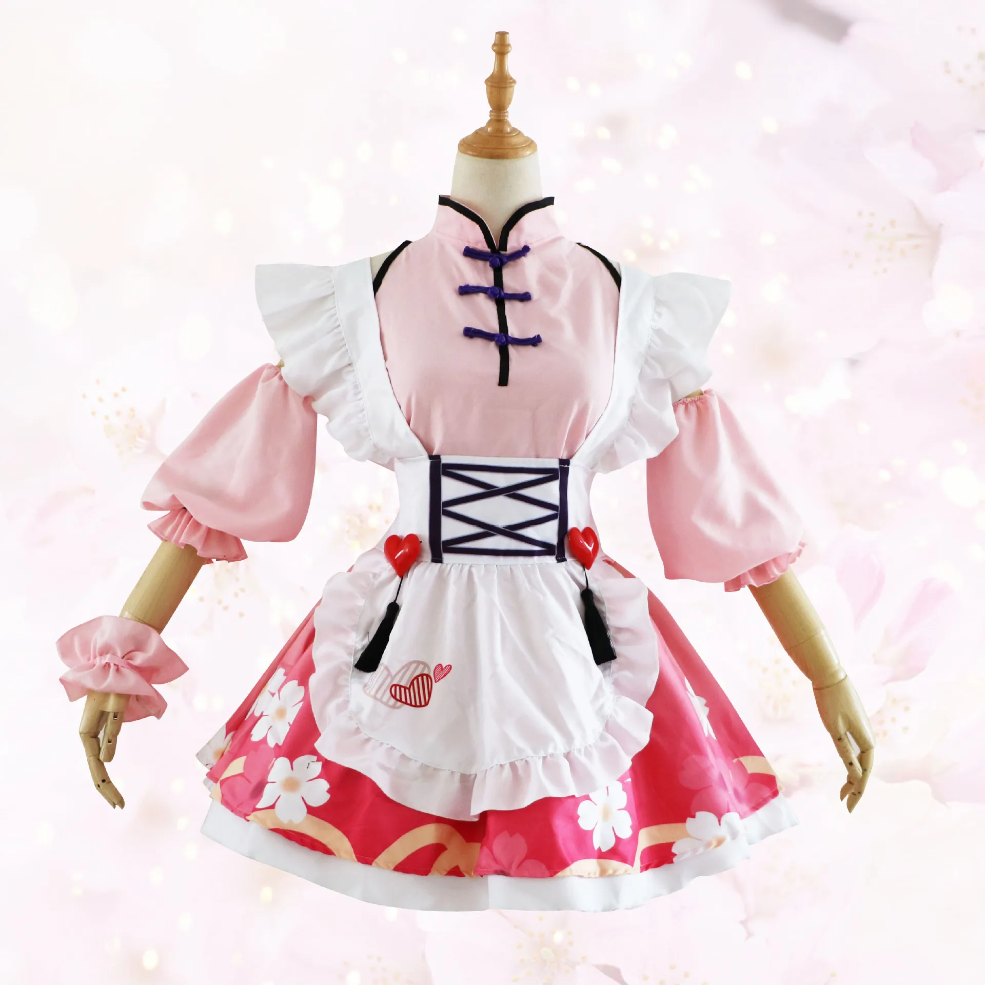 Source King Doujin Cos Costume Xiaoqiao Maid Costume Cosply Costume on  m.alibaba.com