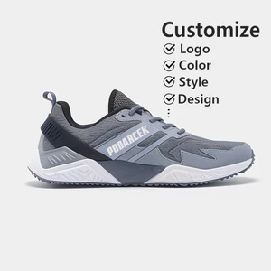 Factory Custom OEM Cushion Construction Breathable High Sneakers Best Quality Running Shoes for Men