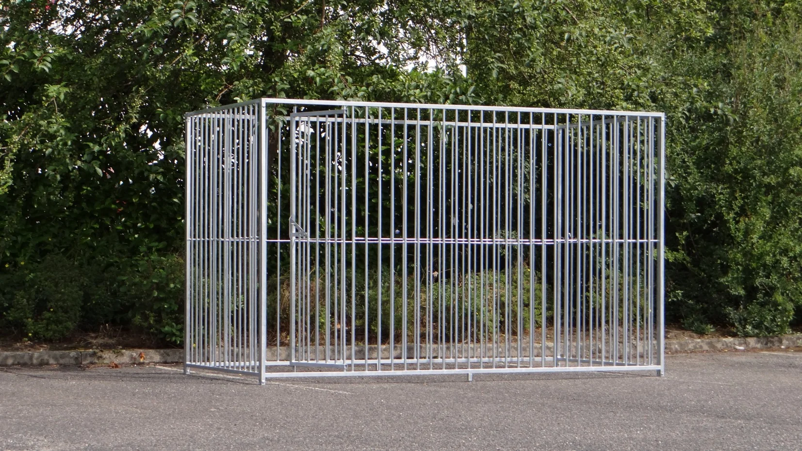 Large Galvanized Outdoor Dog Kennel/metal Dog Run Cage/pet Playpen ...