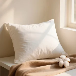 Geometric Design Hypoallergenic 100% Cotton 5-Star Hotel Bedding Pillows for Luxury Resorts