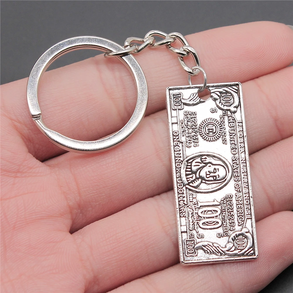WYSIWYG 42x18mm Metal Zinc Alloy Antique Silver Plated Money