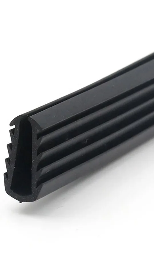 Rubber U Channel Shape Gasket Seal For Aluminum Window Door Profile