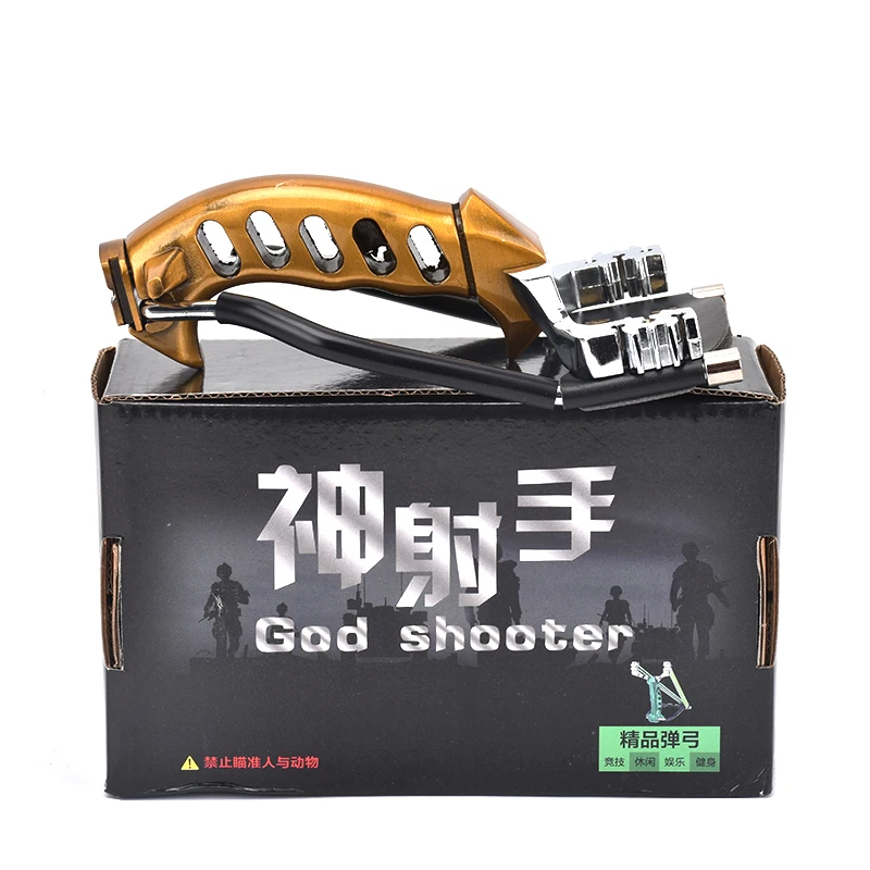 Long Rode Slingshot Falcon Slingshot - Powerful Retractable Folding Hunting Tool
