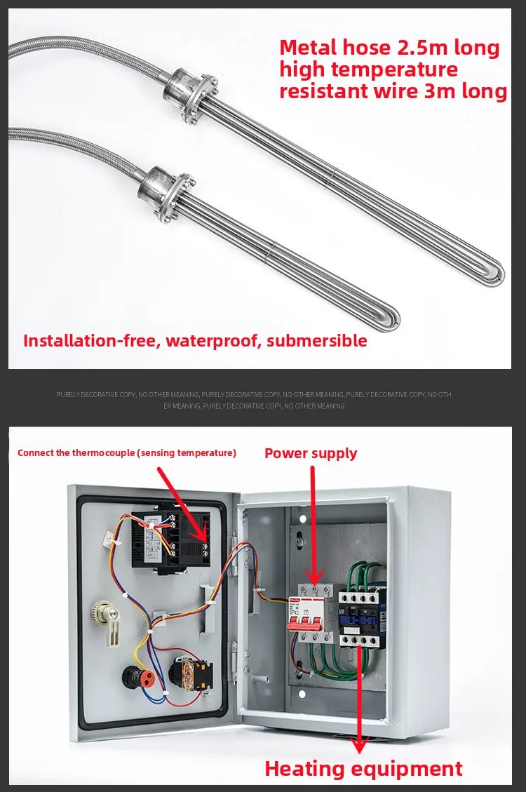 Explosion Proof Immersion Heater, 380V, CE CCC - detail 50