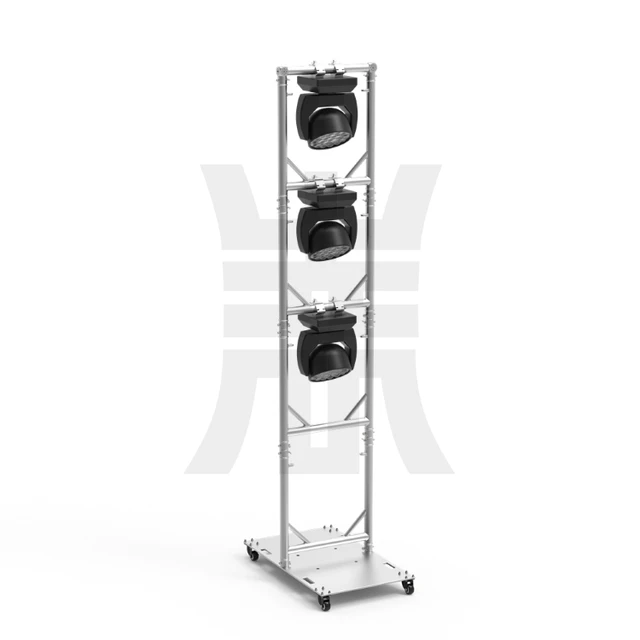 Manufacturer Wholesale Light Truss Customized Size Truss Displays Silver/Black or Custom Concert Stage Dj Aluminum Event Truss