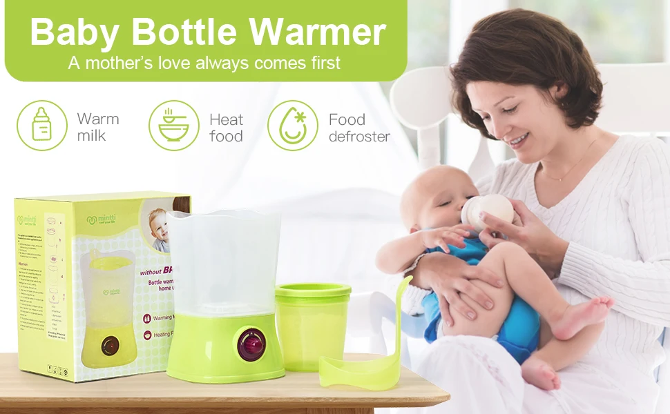 Hot Sale Optional Color Safety Electric Milk Food Heater Quick Battery