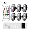 6 Pcs Strobe Light+Wireless Remote