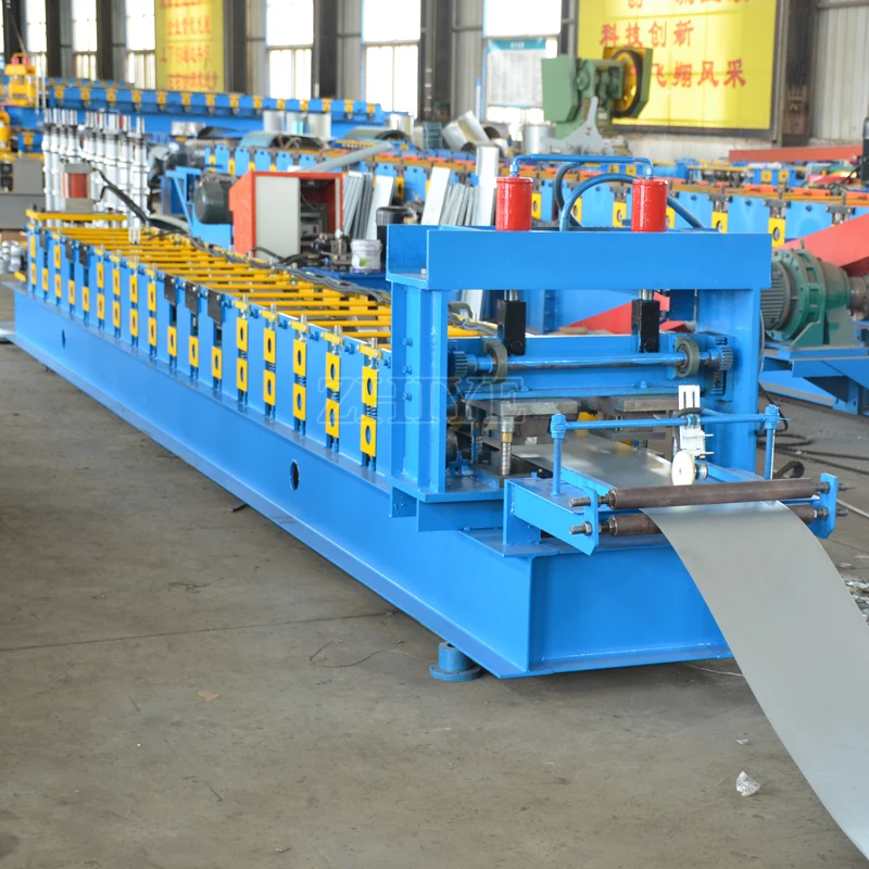 Multi Automatic Shelf Panel Roll Forming Machine Storage Rack Shelf Box Panel Making  Machine