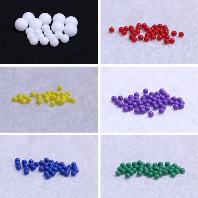 High Precision 0.6mm 150mm 10mm Solid Hollow Delrin Ball Pom Pp Nylon