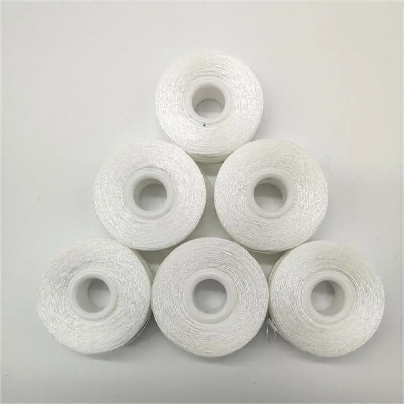 Embroidery Pre-wound Bobbins, Polyester Cocoon Bobbin Thread for Winding  Machine