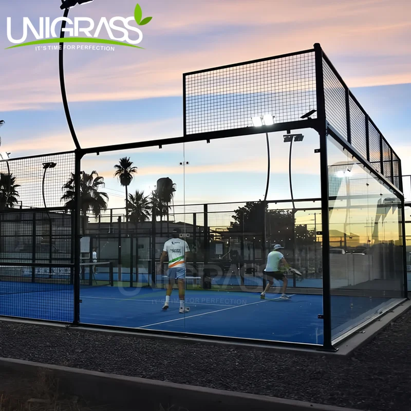 Competitive Price Panoramic Padel Tennis Courts Hot Sale in Worldwide Padel Court Supplier Cancha De Padel