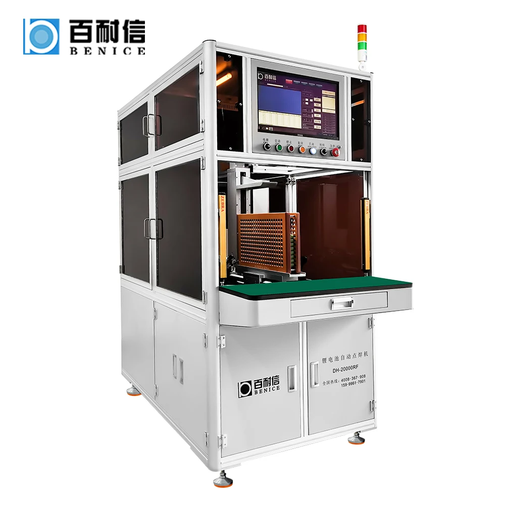 BENICE Automatic Battery Spot Welders 18650 21700 26650 32700 WELDING STATION Lithium LiFePO4 Cell Spot Welding Machine