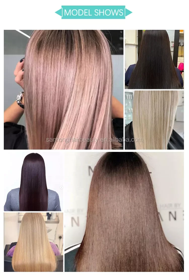 High Quality Permanent Smoothie Keratin Treatment Hair Straightening Cream  for Salon