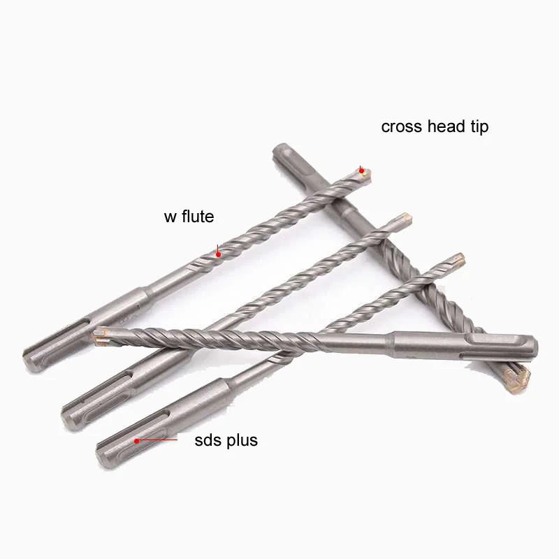 High Quality SDS Plus Cross Head Electric Hammer for Wall Granite Concrete hilti Drill Bit