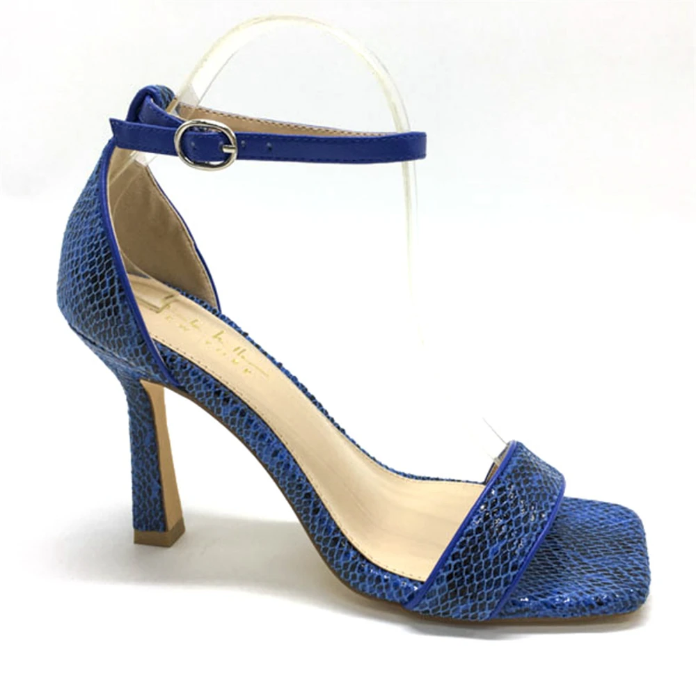 Scarpe Estive Da Donna Con Tacco Alto In Pu Con Motivo A Serpente Sexy Con  Cinturino A Punta In Tinta Unita 2022 - Buy Scarpe Donna Tacchi Sandalo Da  Donna,Tacchi Sexy Da