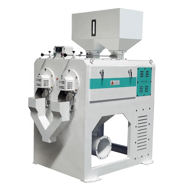 PinYang Hot Sales MNMF18*2 High Output Double Roller MNMF25*2 Rice Whitener Left and Right Use for Big Rice Mill