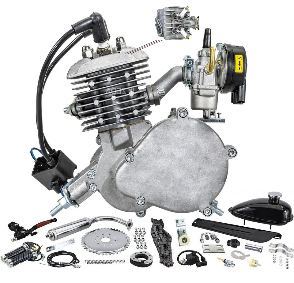 engine kits motorized bike fuel line