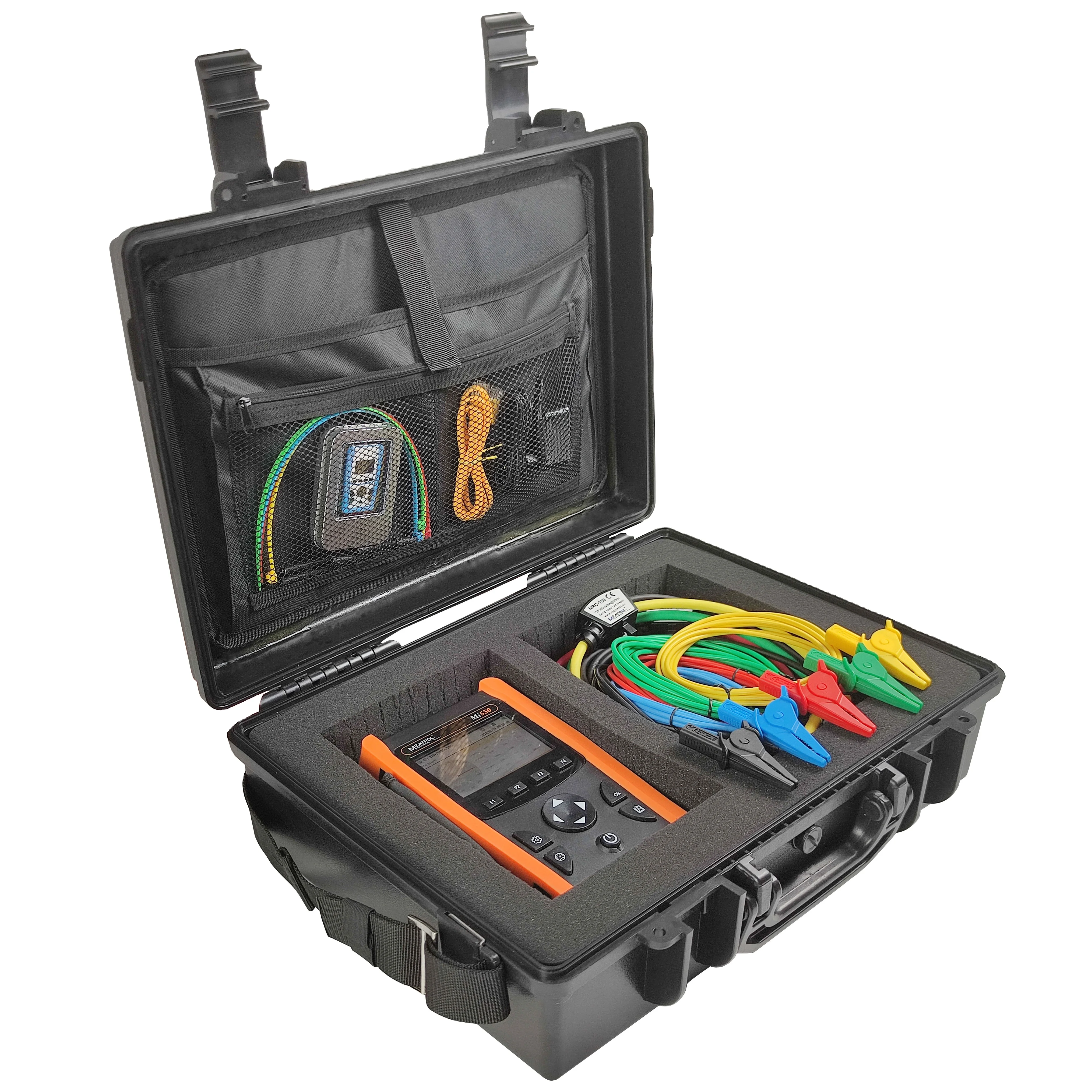 MI550 Handheld Power Quality Analyzer Portable Power Meter With AC Voltage Current Unbalance PV Measurement KWH Meter