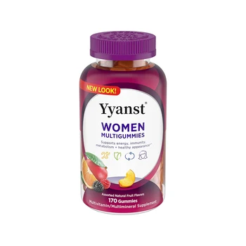 Private Label Healthy Women Gummies Support Healthy Appearance Promote Metabolism And Keep Skin Elasticity Gummies