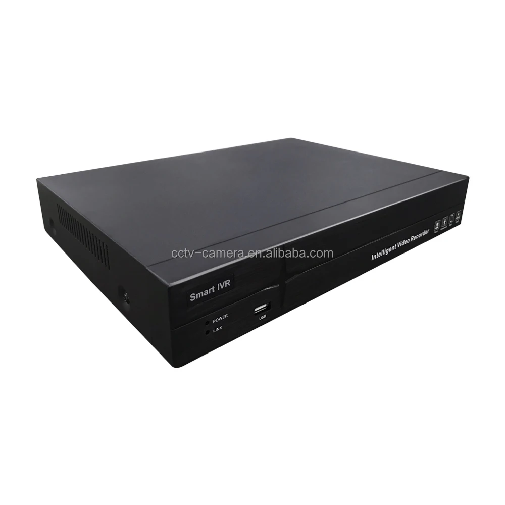 Smart Detection RS485 Realtime H.265 Network Video Recorder 2 SATA HDD RoHS Audio 9 CH 16 CH 36 CH 4K 8MP NVR