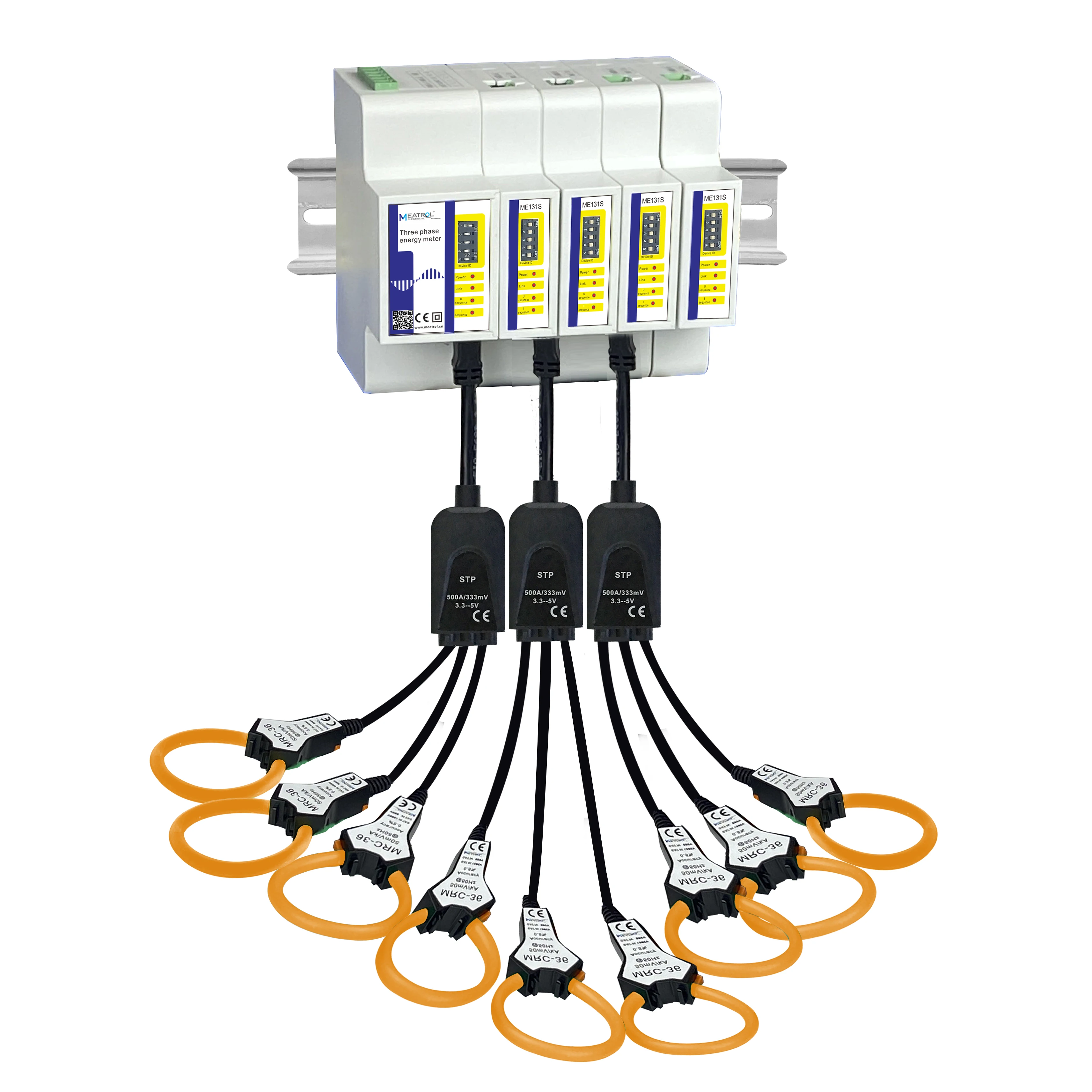Analyser ME131 Power Quality Energy Meter Three Phase Harmonic Measurement RS485 Current Voltage Power Analyzer