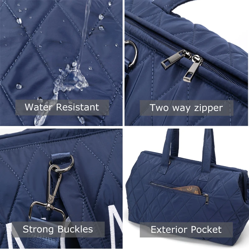 BSCI Factory Supply Customize 5 in 1 Weekender Travel Mom Baby Diaper Bag Set Hospital Maternity Backpack Baby Bags for Girls