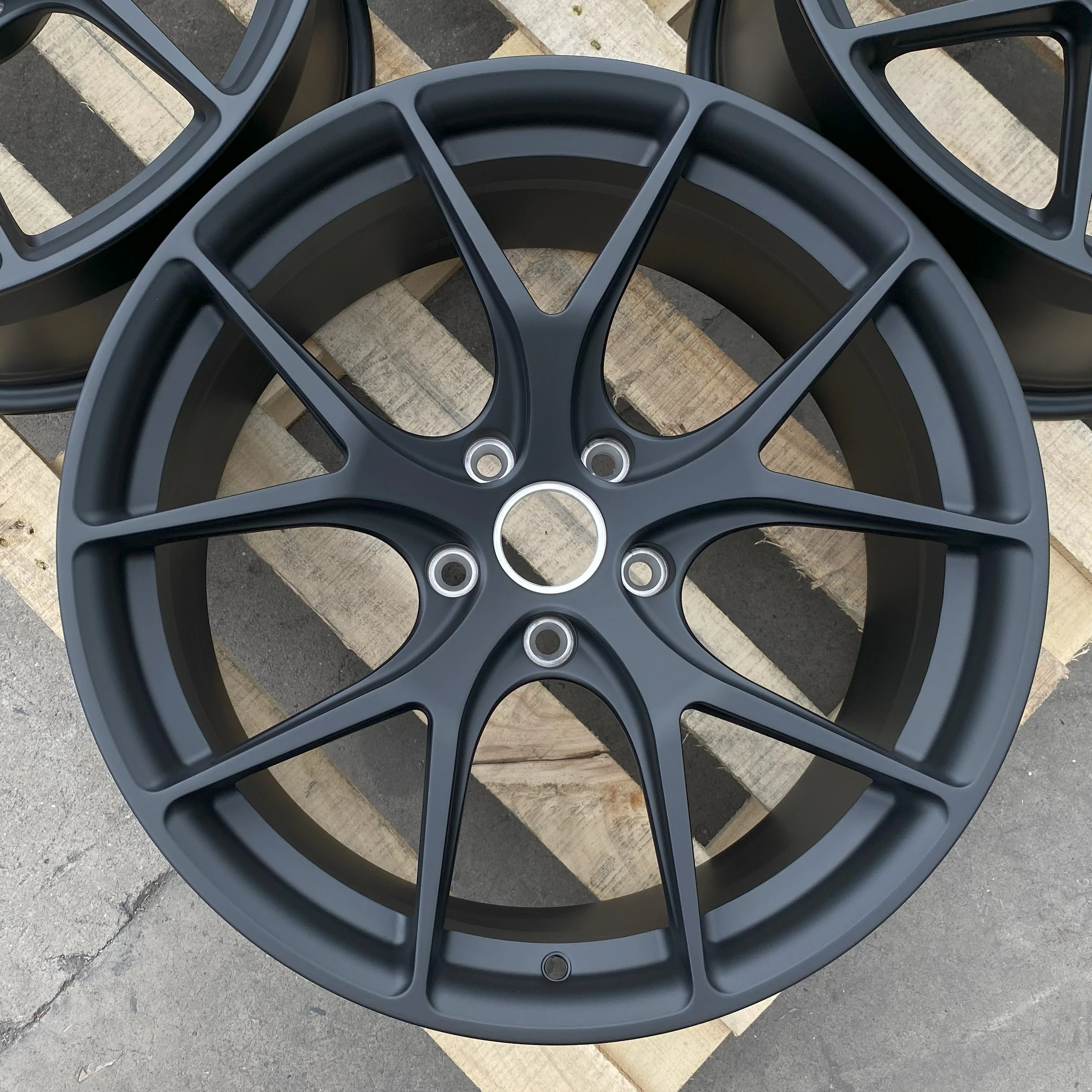 GVICHN mate black multi spokes forged wheels 16 - 26 inch aluminum alloy rims 5x112 5x114.3 5x120 wheel hub