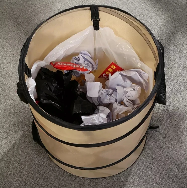 Standard Popup Camp Trash Can Easily Collapses To Store Universal