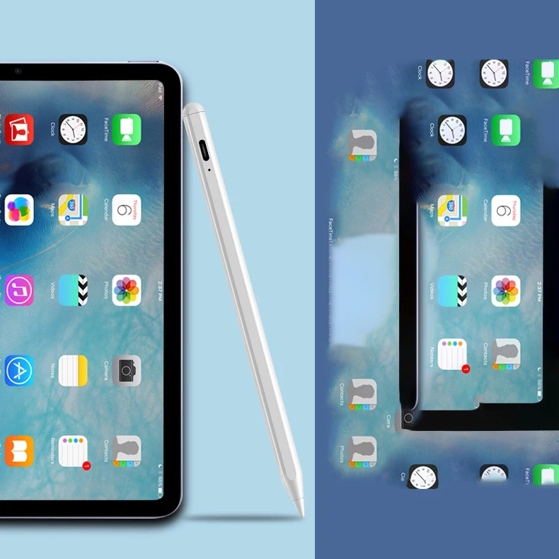 OEM мини умная перезаряжаемая ручка стилус универсальная функция сенсорного экрана ручка для Iphone Ipad Xvideo рисование