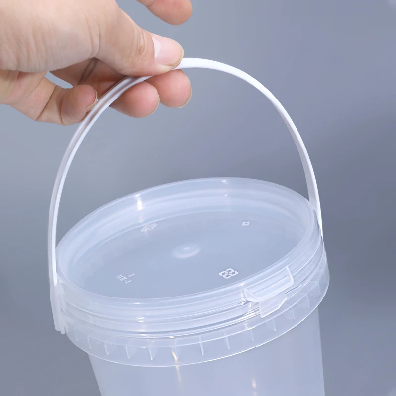 批发3l 5l 8l 10l 20l透明食品级pp桶新材料塑料桶耐用油漆水容器 Buy 明确食品级pp水桶 新材料塑料桶 耐用涂料装水的容器