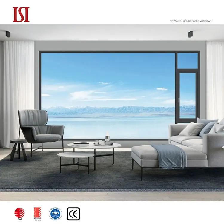 Top Brand Robust Aluminum Alloy Hybrid-Connection Outward Casement Windows