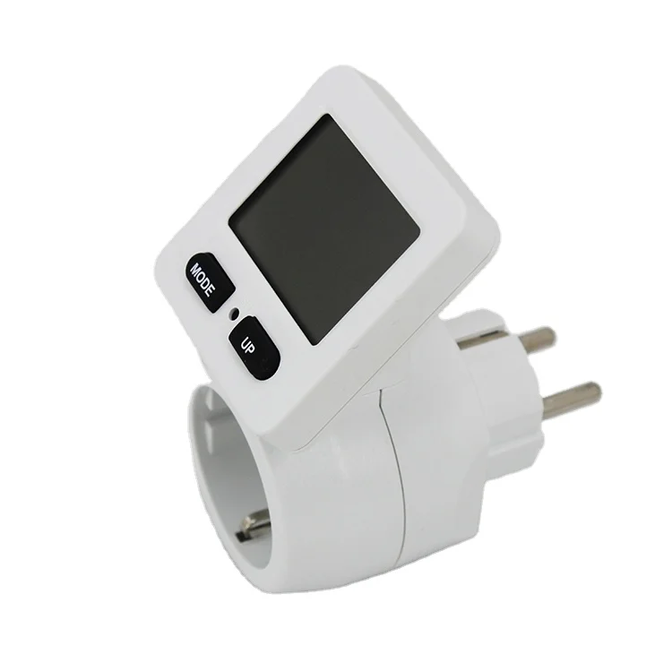 Digital Lcd Power Meters  Socket EU Plug Current Voltage Watt Electricity Measuring Power Meter