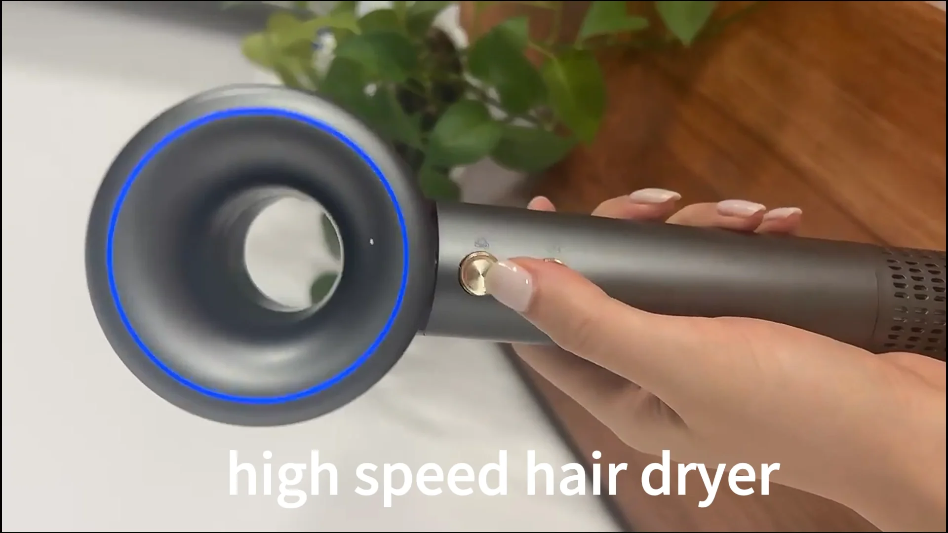 Professional Blow Dryer Highspeed Brushless Motor For Fast Drying