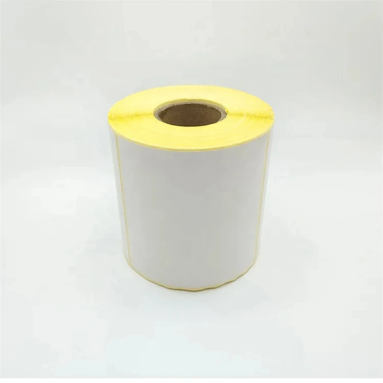 Blank Thermal Paper Label Rolls Factory Wholesale Waterproof Self-Adhesive Top Stickers 2x1 3x5 4x6 Sizes Custom Sticker