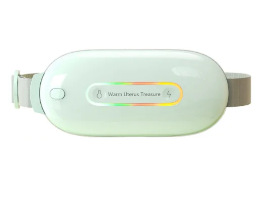 Special Price Portable Heating Cramp Massage Pad Warm Palace Belt for Body Vibration Menstrual Period Pain Relief Massager