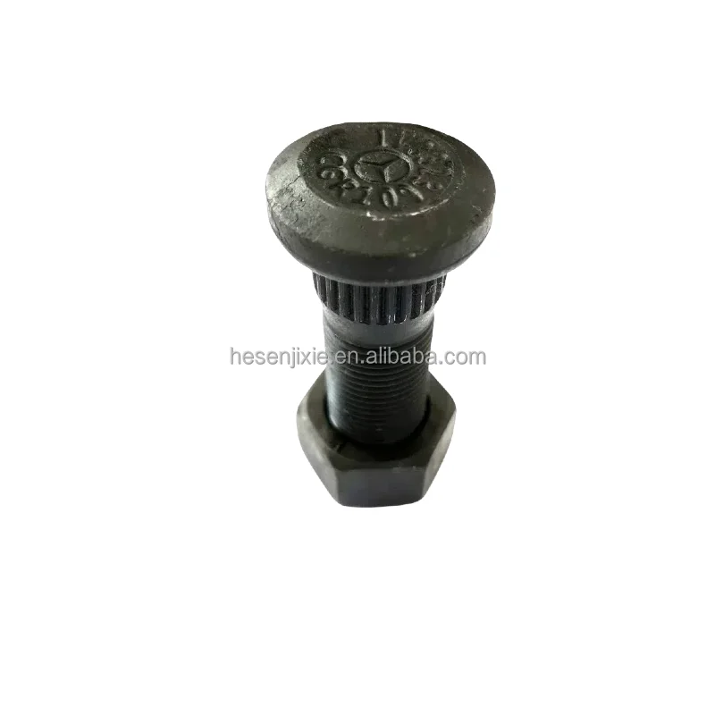 Source Wheel Stud 8T6337 1V3323 for CAT Wheel Bolt with 6k9316 Nut 