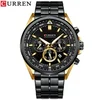 Black Case Gold Dial