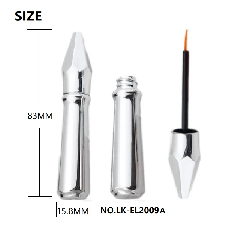 Wholesale High Quality 5 Ml New Empty Eyeliner Tube Eyeliner Container Mascara Tubes Makeup Tube