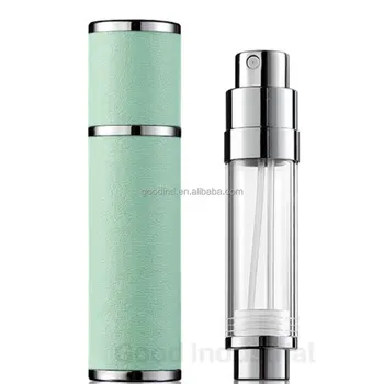 Cosmetic Packaging Leather Perfume Bottle 5ml Perfume Atomizer Refillable Empty Mini Personalised Fragrance Atomizer Bottle