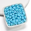 Acrylic flat beads - blue
