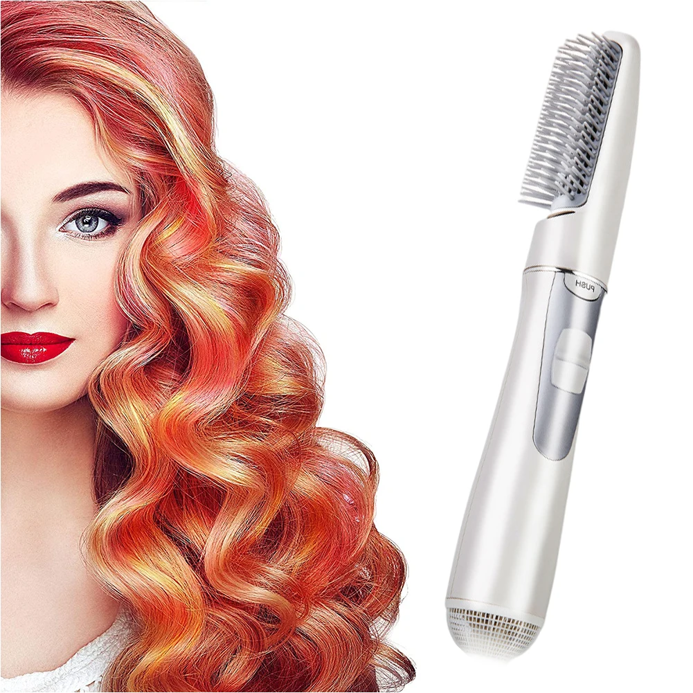 New product 2 in 1 hot air stylerHot Air Brush Styler One Step Hair Styler Hair Dryer Volumizer Negative Ion Hair Straightener