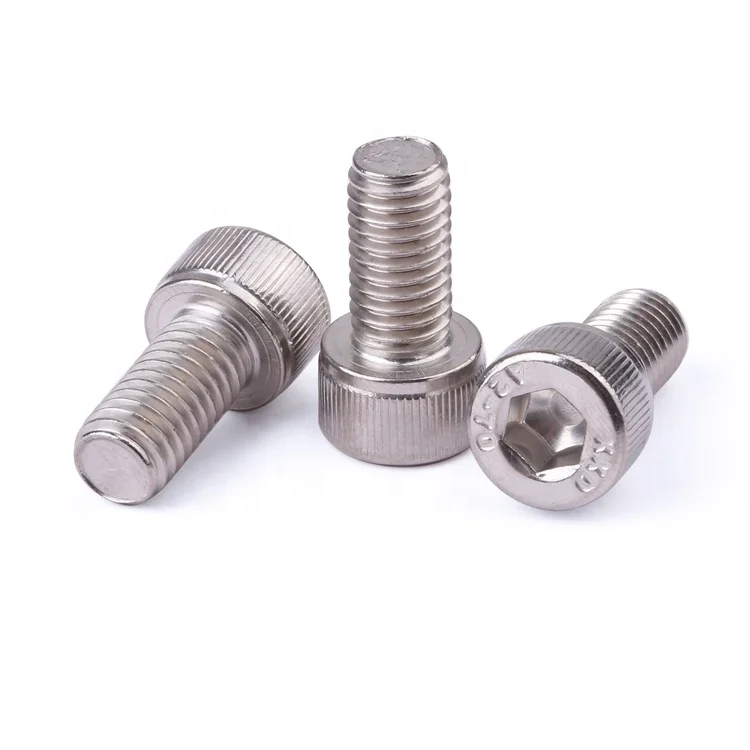 Factory price DIN912 hexagon socket head screws high strength nickel plated socket head bolts grade12.9 screws