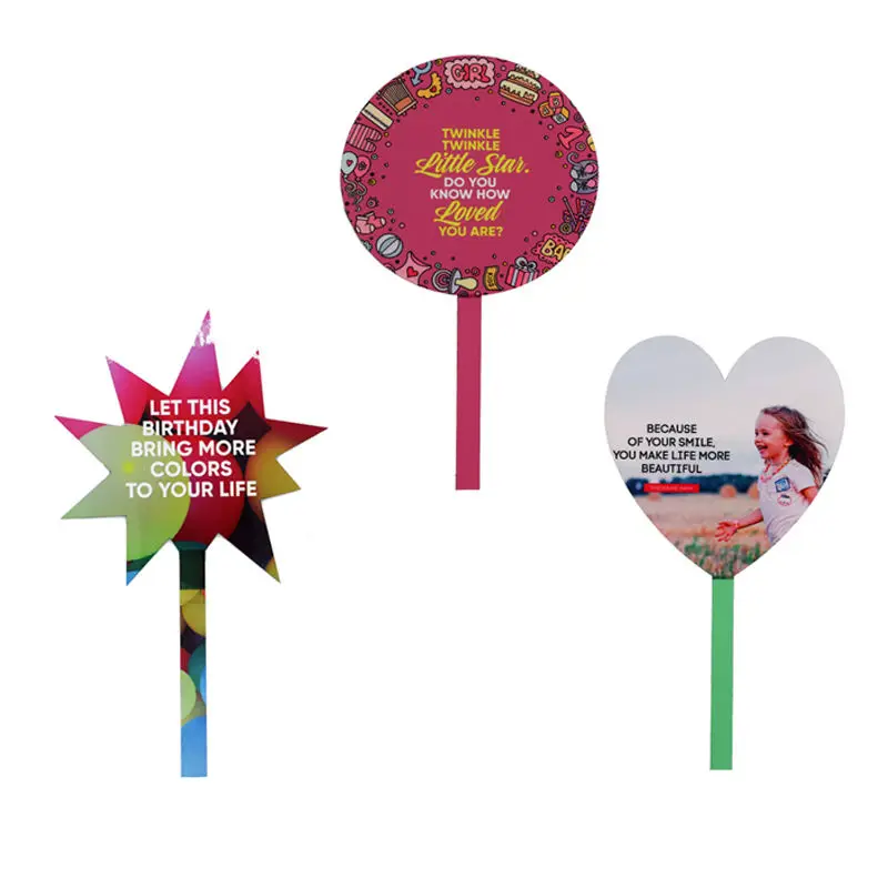 Sublimation MDF Cake Topper Blanks for Custom Wedding Engagement Birthday Graduation Anniversary