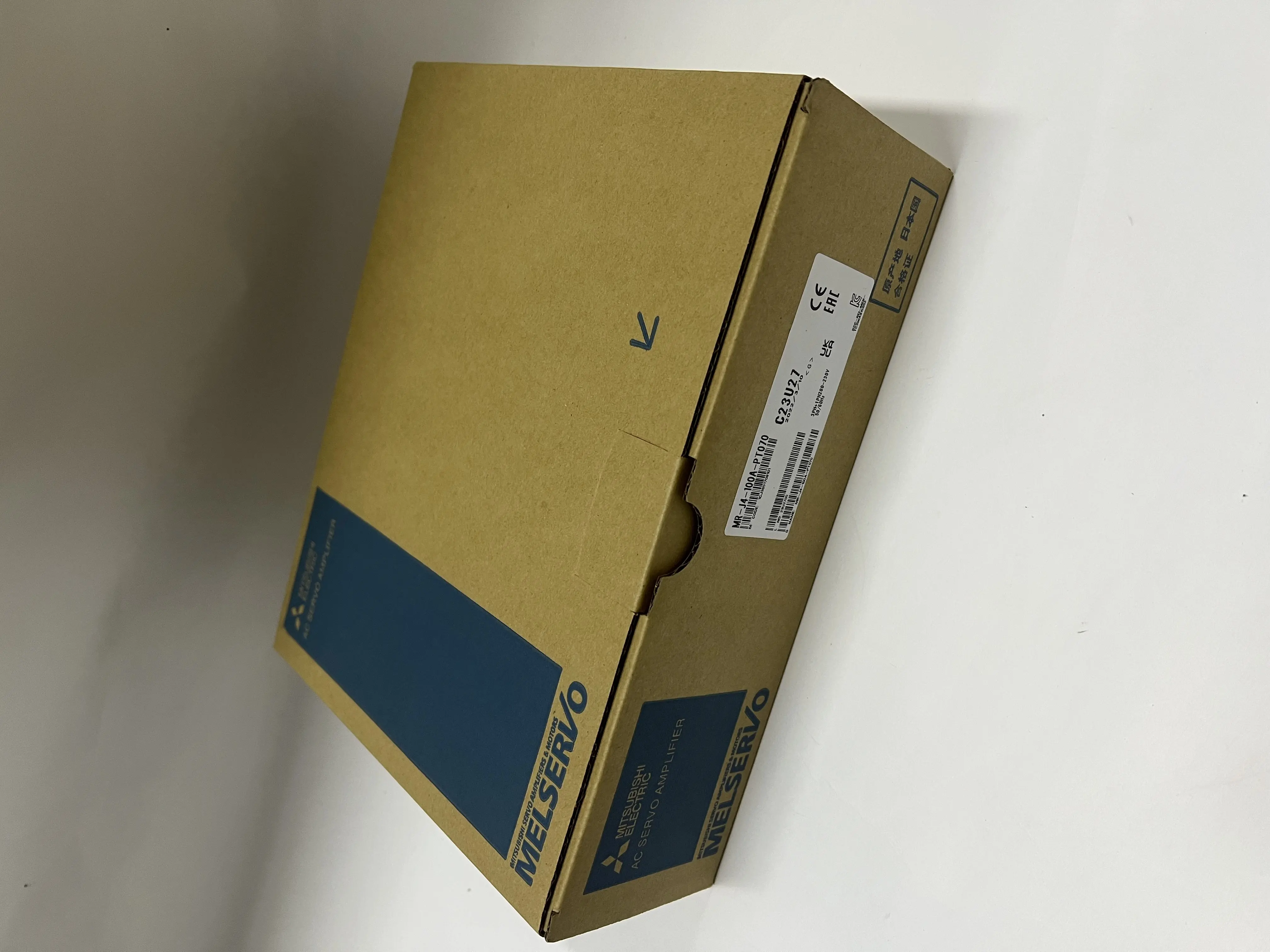 Mitsubishi MELSERVO-J4 Series 1kW AC Servo Amplifier MR-J4-100A-PT010