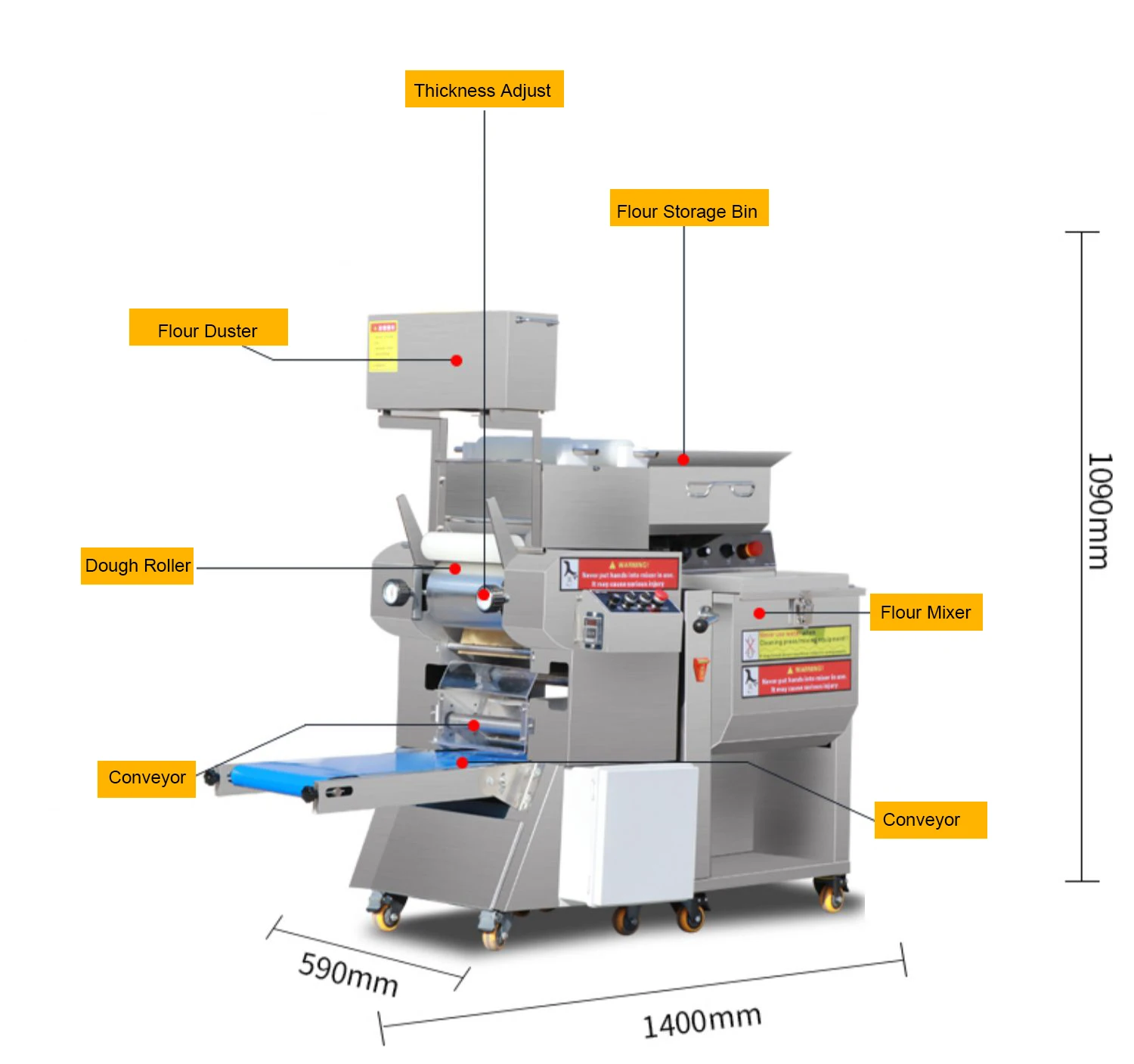 Damatic Smart Commercial Automatic Japanese Ramen Machine/fresh Round ...