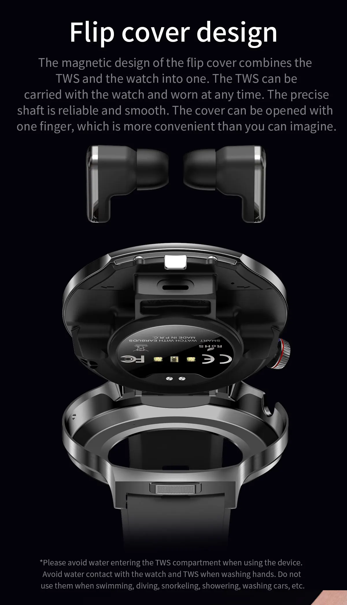If you are searching for a supplier of a product with perfect quality control and highly competitive prices, which gives you an advantage in expanding your local market, then contact us now!  Competitive suppliers of  T100 2026 Waterproof IP67 2-in-1 Smart Watch with Wireless Earbuds for Answer Calls Unisex Sport Health Monitoring