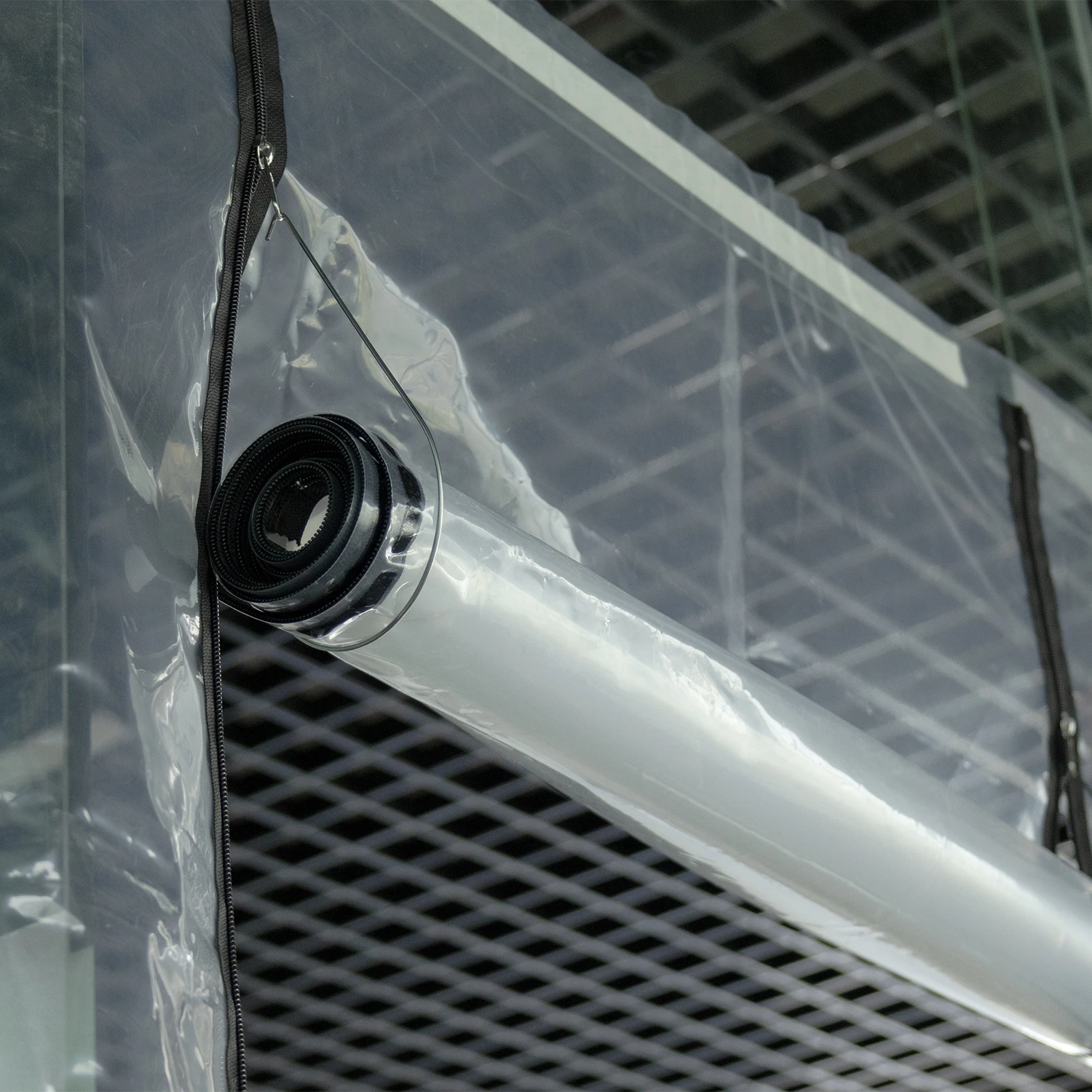 Dust Barrier,Plastic Zipper Door Dust Protection Kit,Construction Door